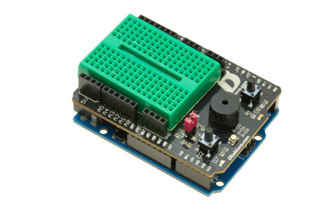 ArduPRENDE with Green Breadboard