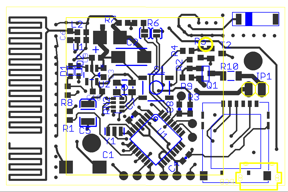 Sample of a designed board